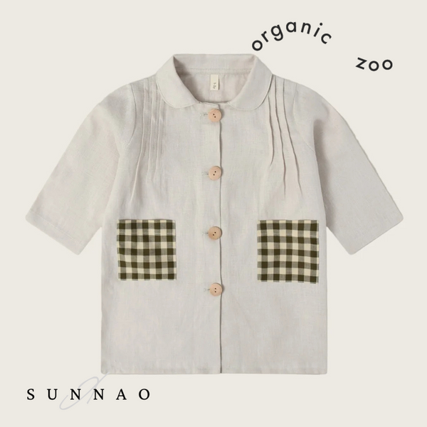 <Organic zoo> Ceramic White Potter Dress