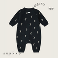 Load image into Gallery viewer, Organic zoo Charcoal Midnight Onesie (2-3Y)
