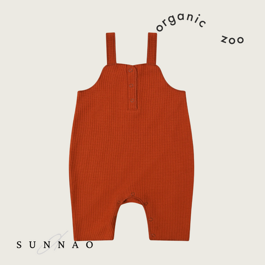 <Organic zoo> Paprika Waffle Salopette