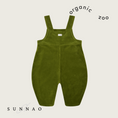 Gallery viewerに画像を読み込む, <Organic zoo> Peapod Farmer Dungarees

