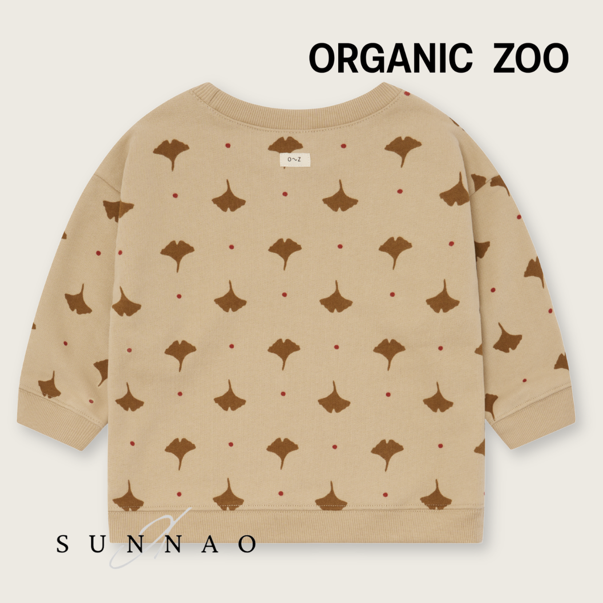 <Organic zoo> Ginkgo Sweatshirt
