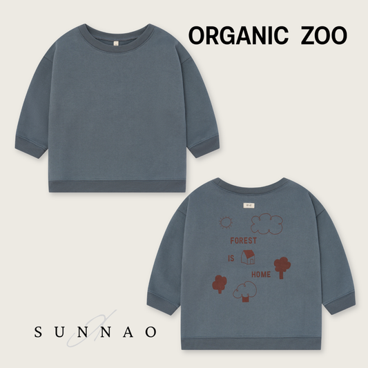 <Organic zoo> Forest is Home Sweatshirt