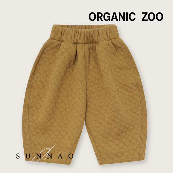 【予約】<Organic zoo> Seed Quilt Barrel Pants