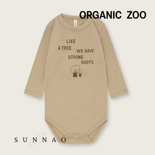 <Organic zoo> Strong Roots Bodysuit