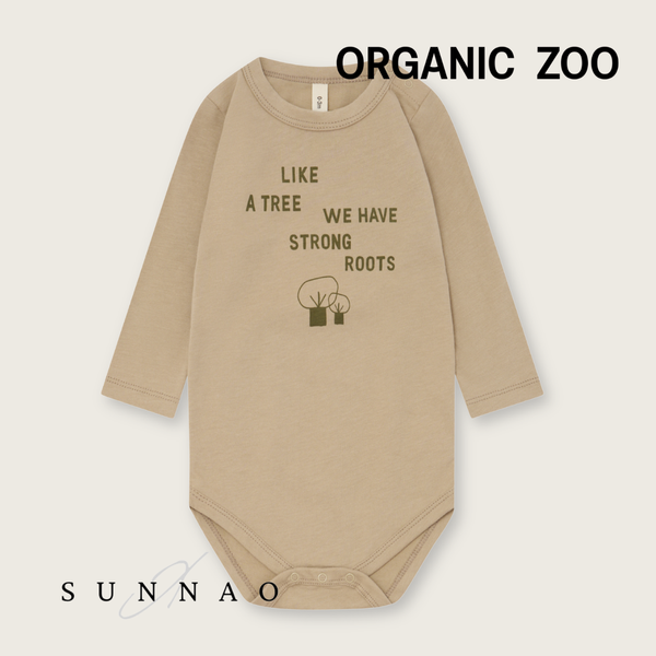 <Organic zoo> Strong Roots Bodysuit