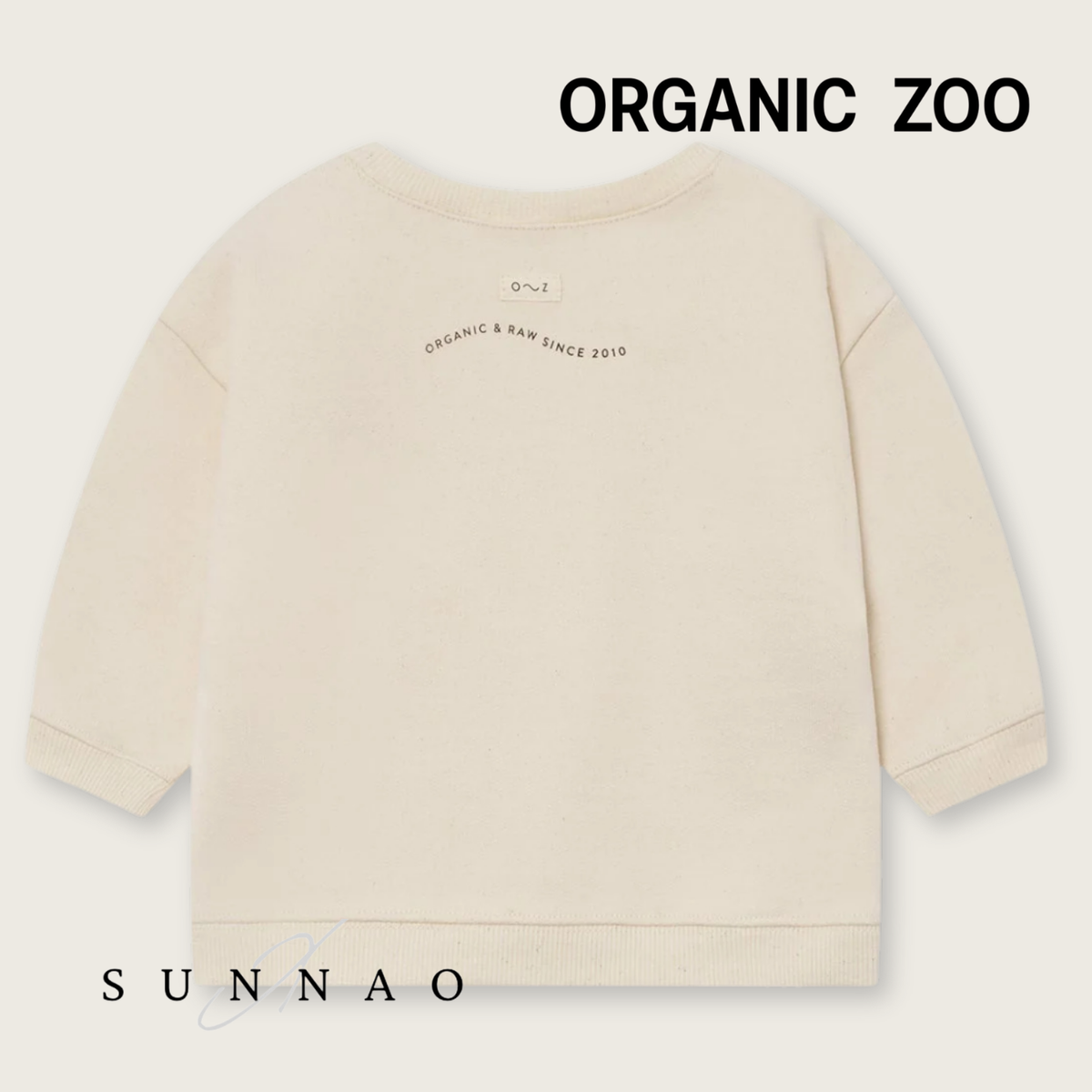 <Organic zoo> Milk Sweatshirt Undyed