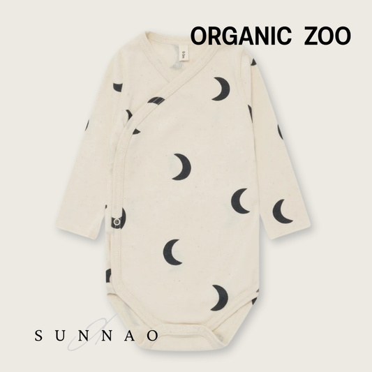<Organic zoo> Undyed Midnight Wrap Bodysuit