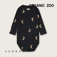 Gallery viewerに画像を読み込む, <Organic zoo> Charcoal Midnight Wrap Bodysuit
