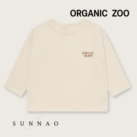 <Organic zoo> Earthy Heart Long Sleeve T-Shirt