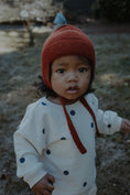 将图像加载到画廊查看器中, <Organic zoo> Fog Blue Dots Sweatshirt
