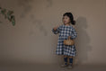 Load image into Gallery viewer, <Organic zoo> Fog Blue Gingham Field Dress
