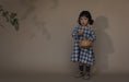 Load image into Gallery viewer, <Organic zoo> Fog Blue Gingham Field Dress
