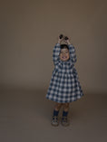 Load image into Gallery viewer, <Organic zoo> Fog Blue Gingham Field Dress
