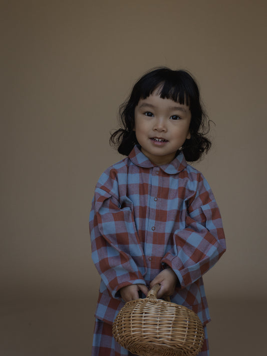 <Organic zoo> Maple Gingham Lodge Shirt