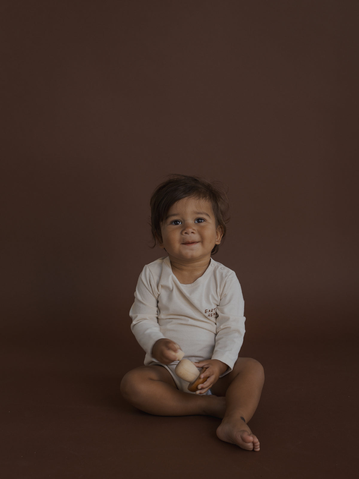 <Organic zoo> Earthy Heart Bodysuit