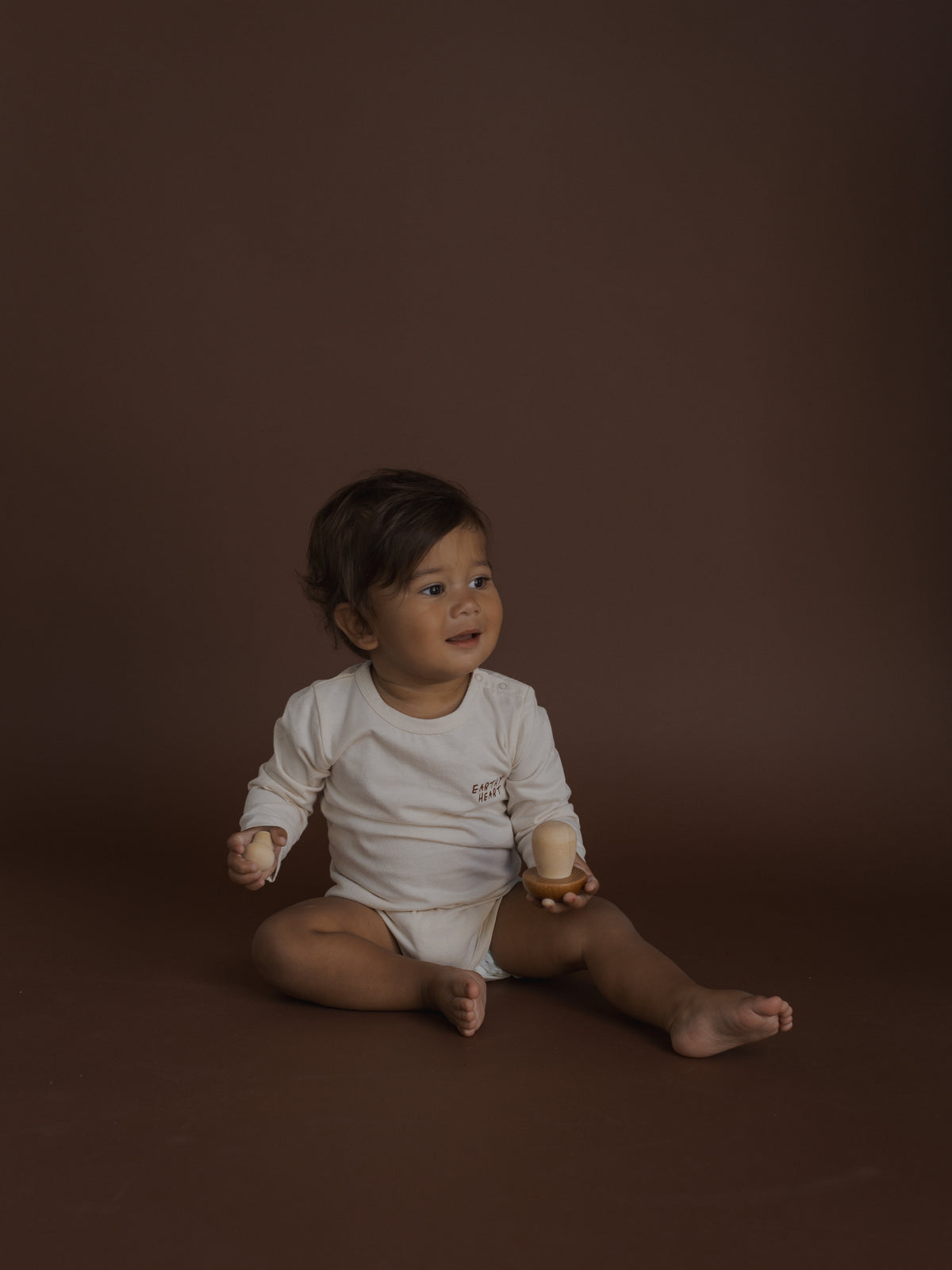 <Organic zoo> Earthy Heart Bodysuit