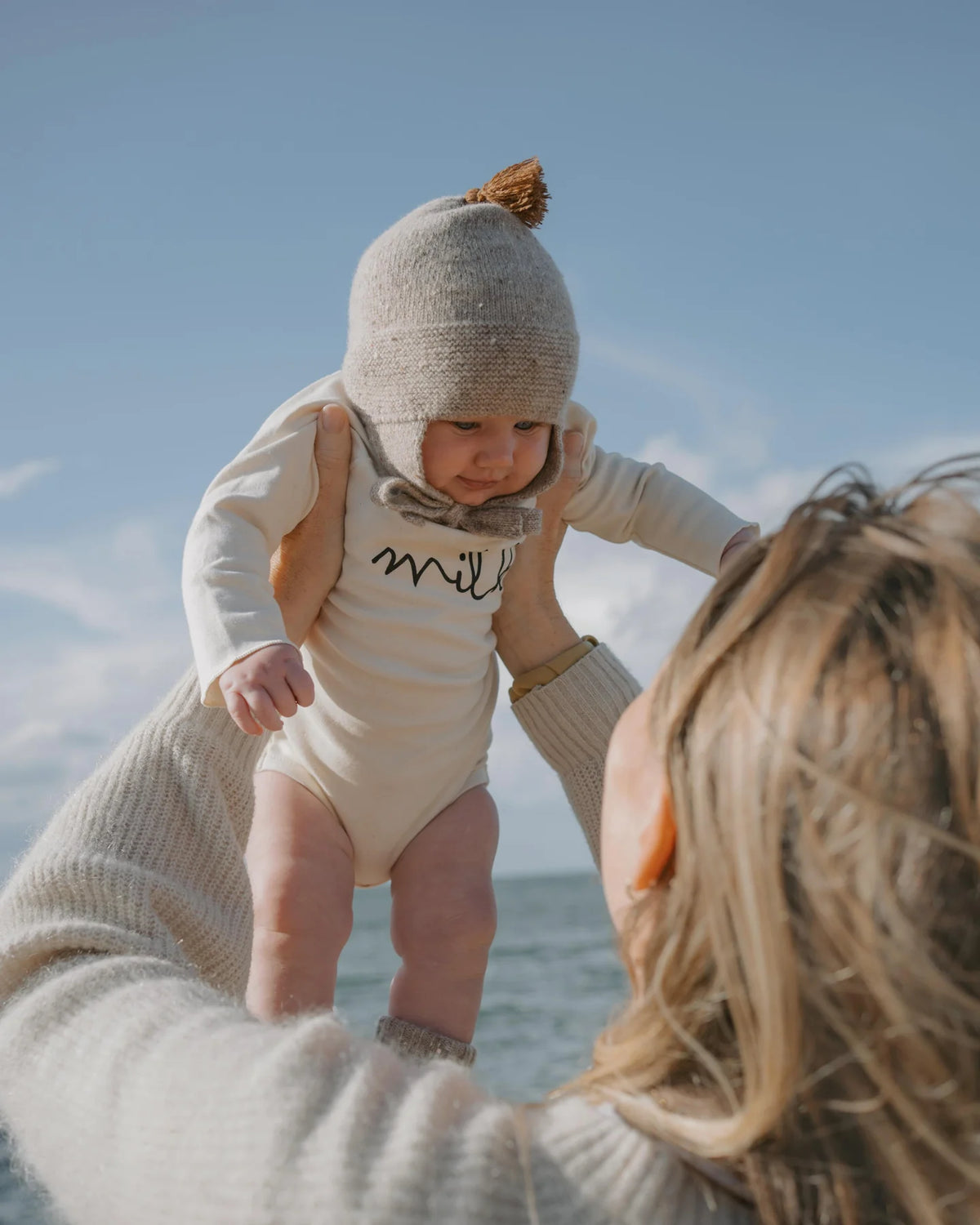 <Organic zoo> Undyed Milk Bodysuit