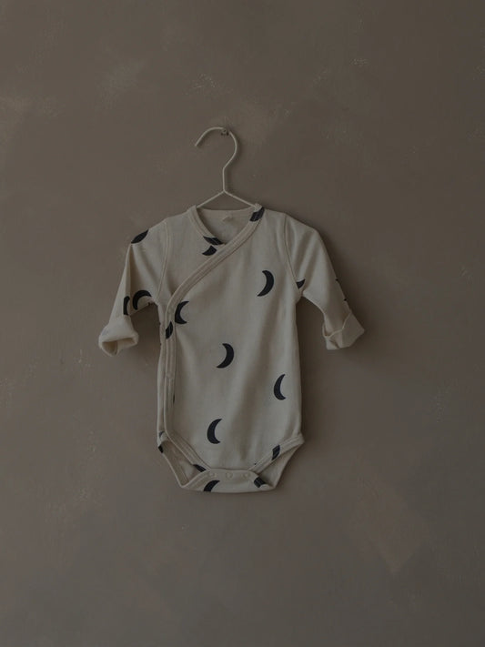 <Organic zoo> Undyed Midnight Wrap Bodysuit
