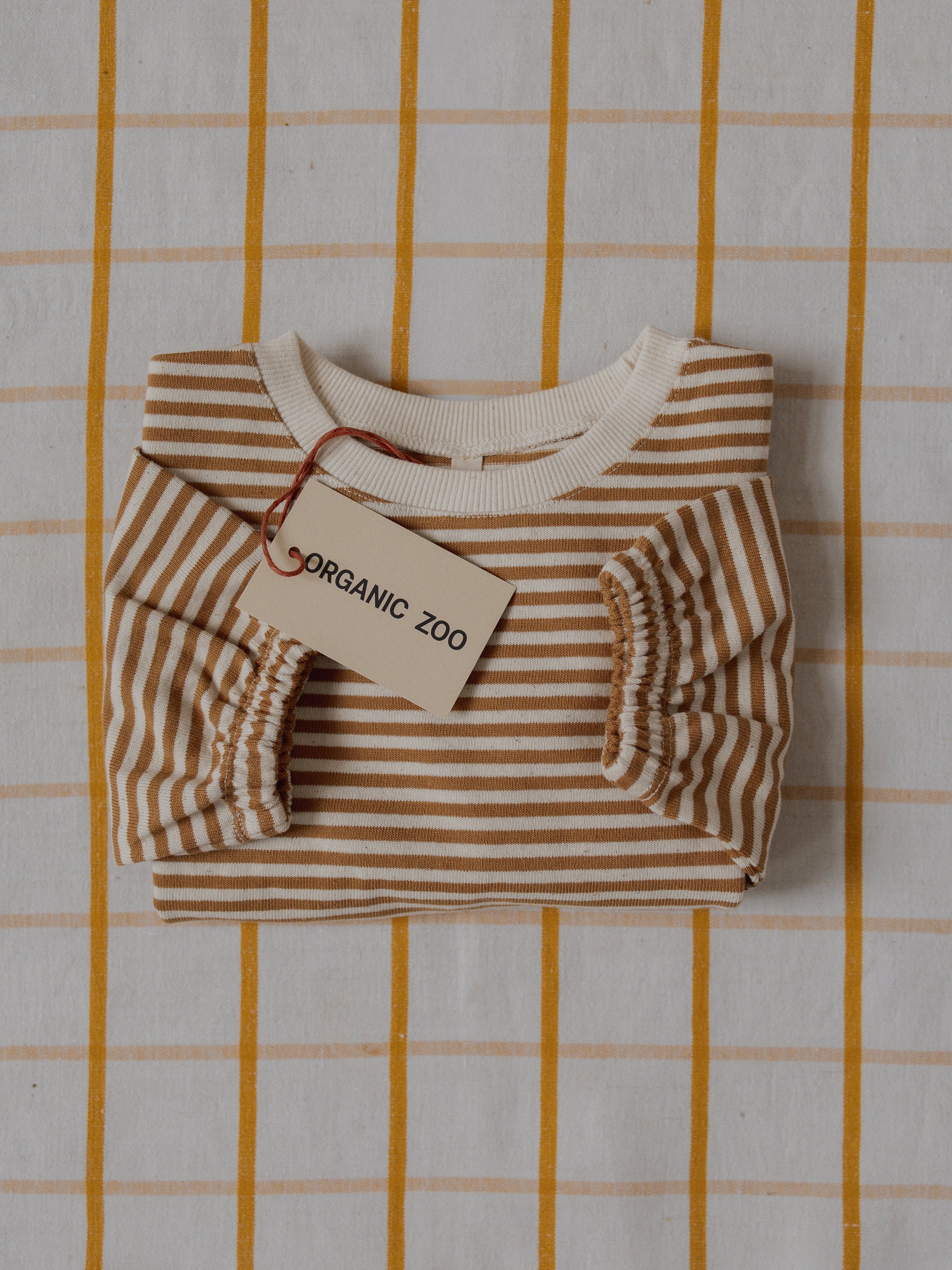 <Organic zoo> Copper Stripes Sweatshirt - DROP2