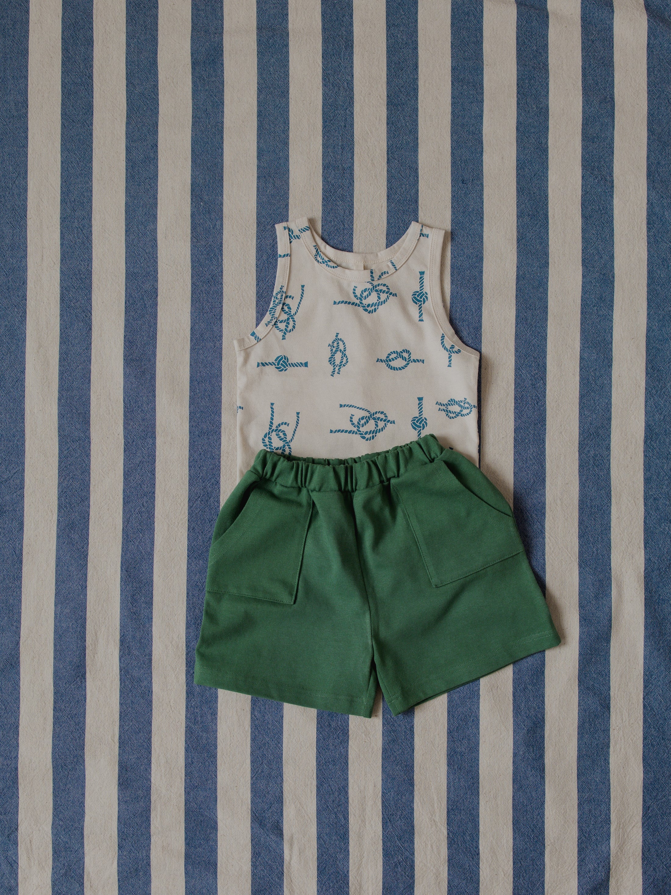 <Organic zoo> Sailor Knots Vest - DROP2