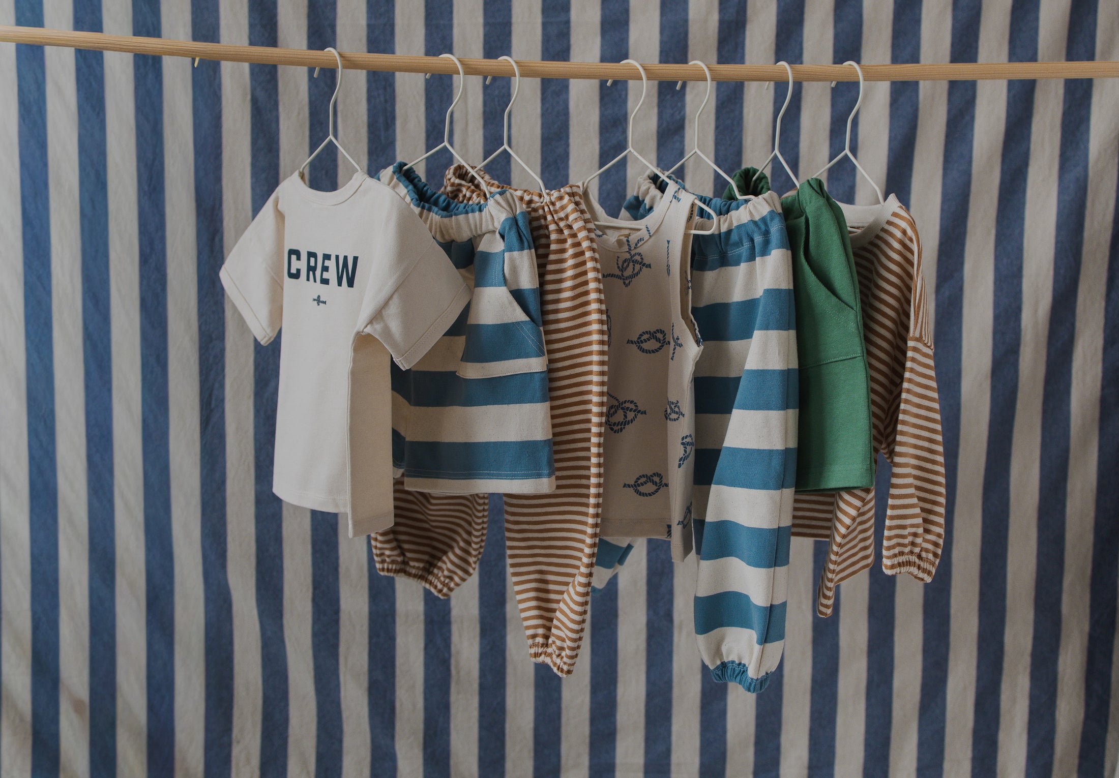 <Organic zoo> Deck Chair Stripes Bermudas - DROP2