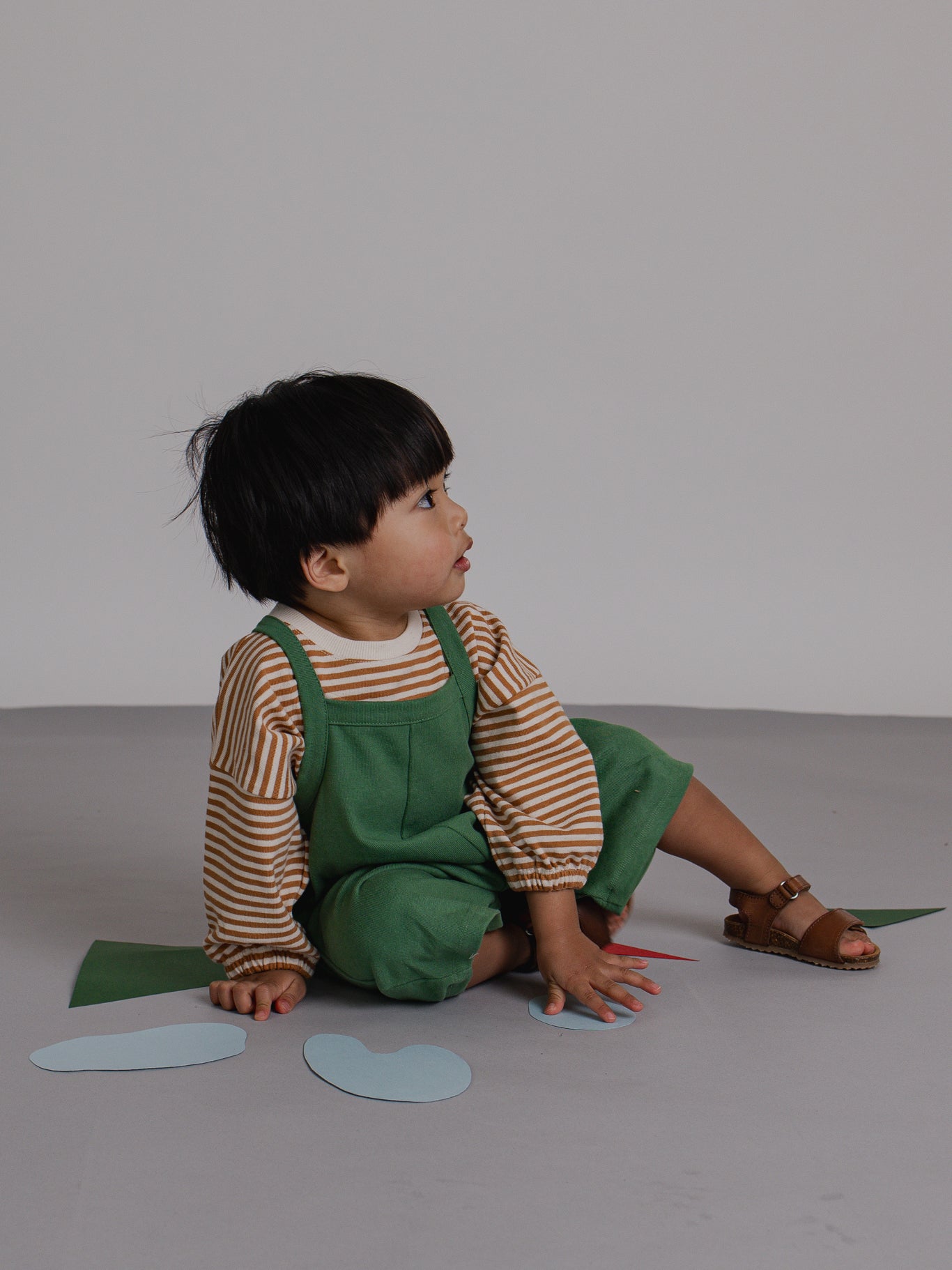 <Organic zoo> Copper Stripes Sweatshirt - DROP2