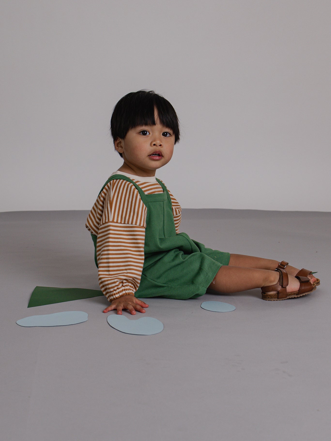 <Organic zoo> Copper Stripes Sweatshirt - DROP2