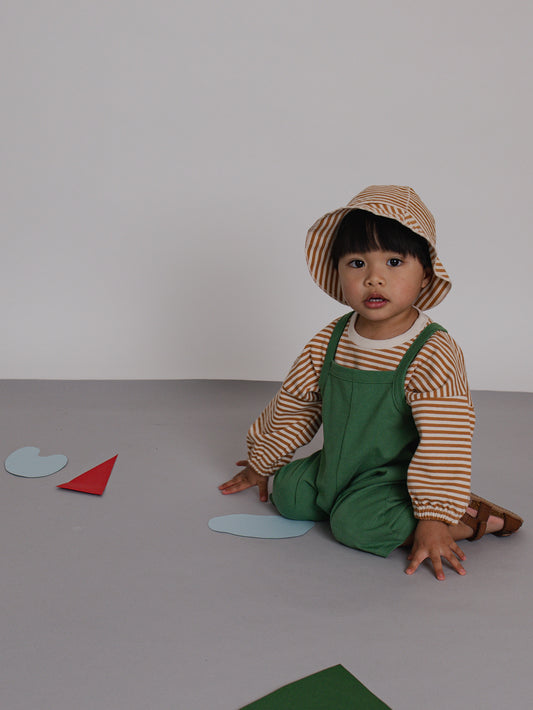 <Organic zoo> Copper Stripes Sweatshirt - DROP2