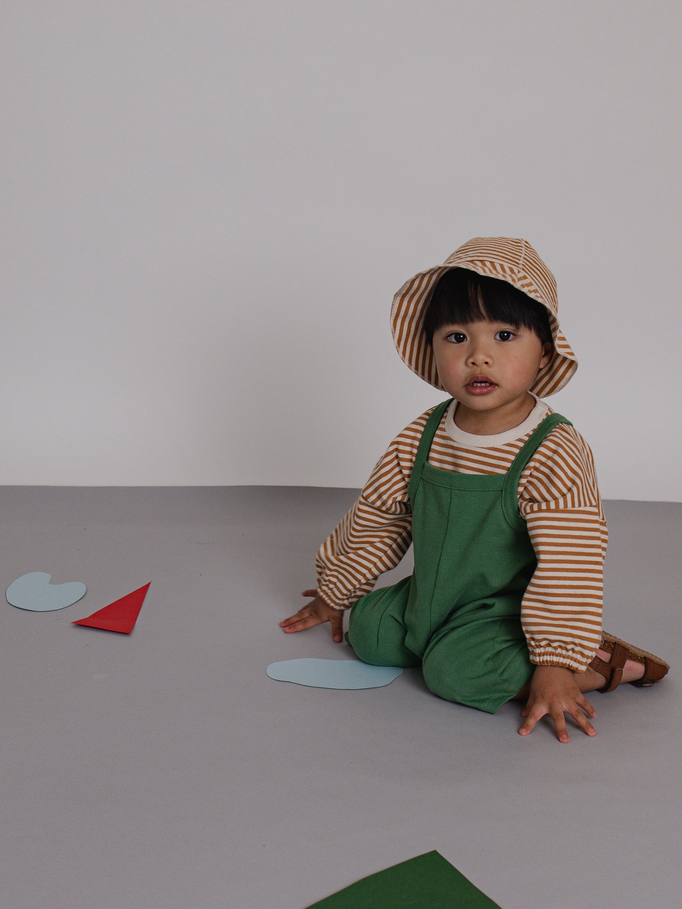 <Organic zoo> Copper Stripes Sweatshirt - DROP2