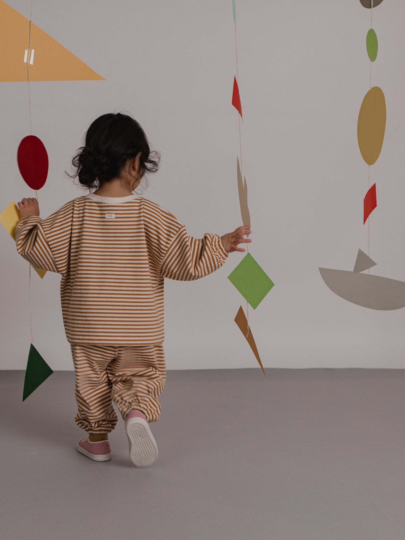 <Organic zoo> Copper Stripes Sweatshirt - DROP2