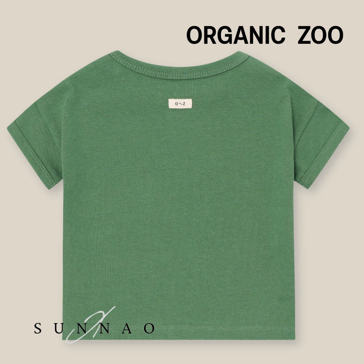 <Organic zoo> Seagrass Boxy T-Shirt - DROP2