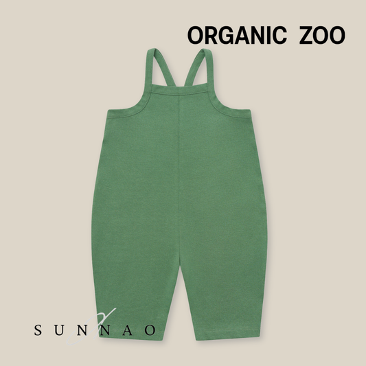 <Organic zoo> Seagrass Cropped Dungarees - DROP2