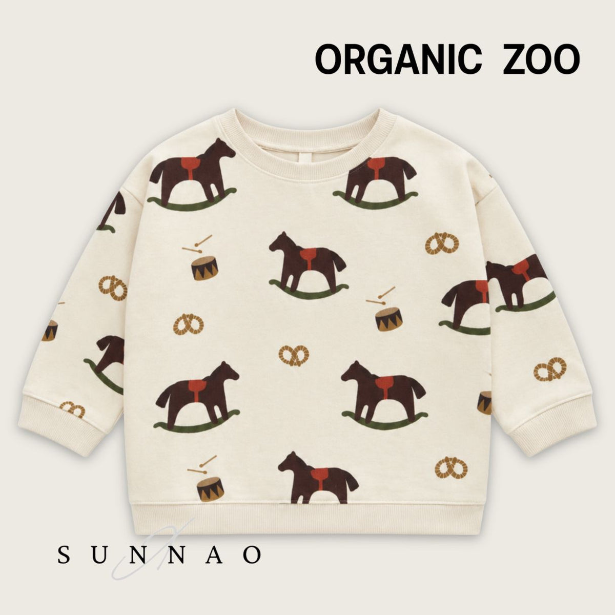 【予約】<Organic Zoo> Rockinghorse Parade Sweatshirt