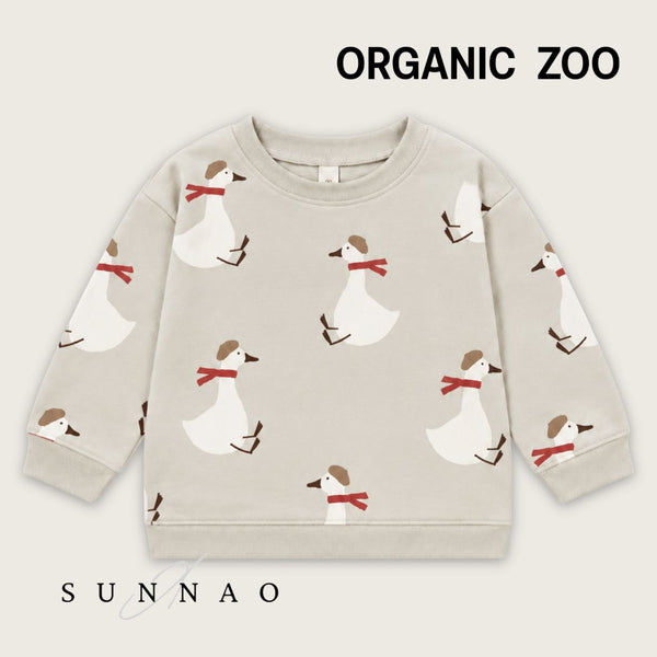 【予約】<Organic Zoo> Christmas Goose Sweatshirt