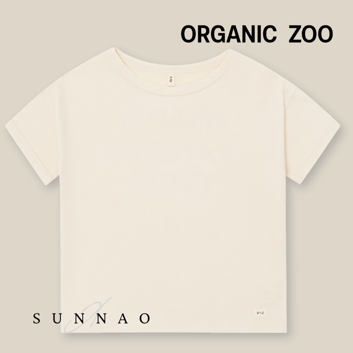 <Organic zoo> Mother Nature's Child Boxy T-Shirt  - DROP1　