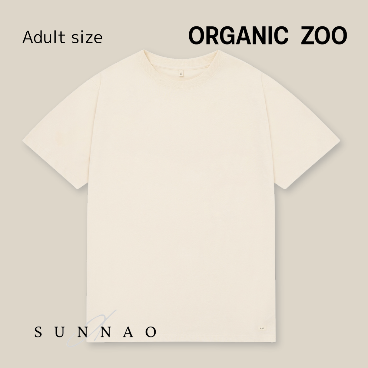 <Organic zoo> Mother Nature's Child Boxy T-Shirt  - DROP1　