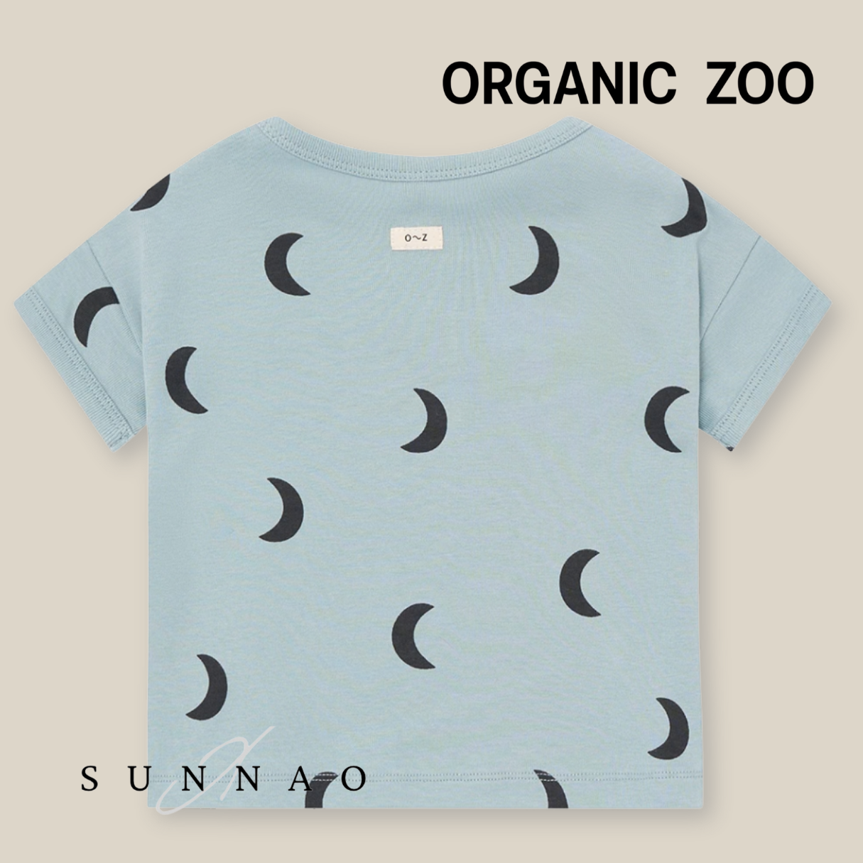 <Organic zoo> River Midnight Boxy T-Shirt - DROP1