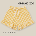 将图像加载到画廊查看器中, <Organic zoo> Honeycomb Gingham Frill Shorts - DROP1　
