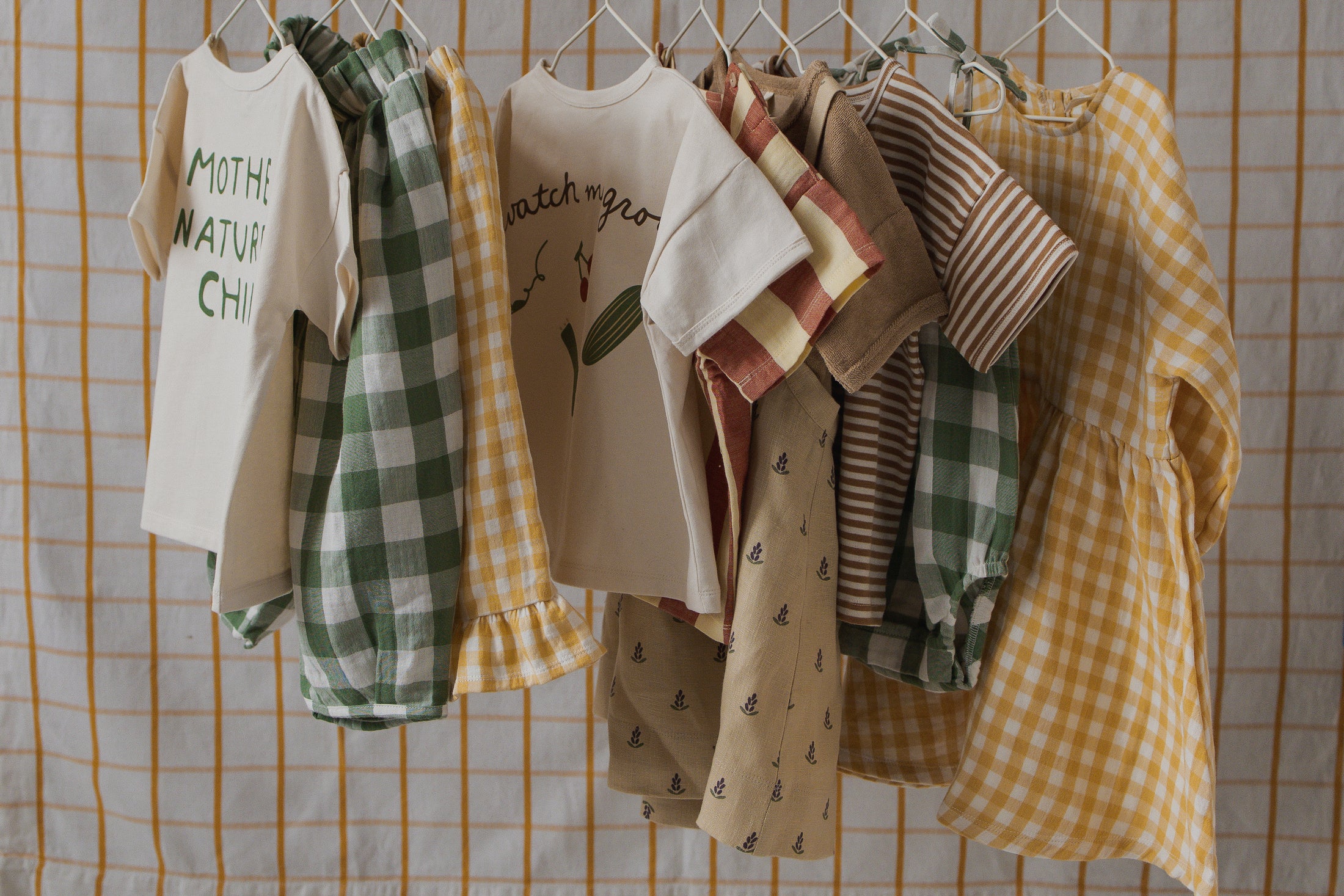 <Organic zoo> Copper Stripes Boxy T-Shirt - DROP1　