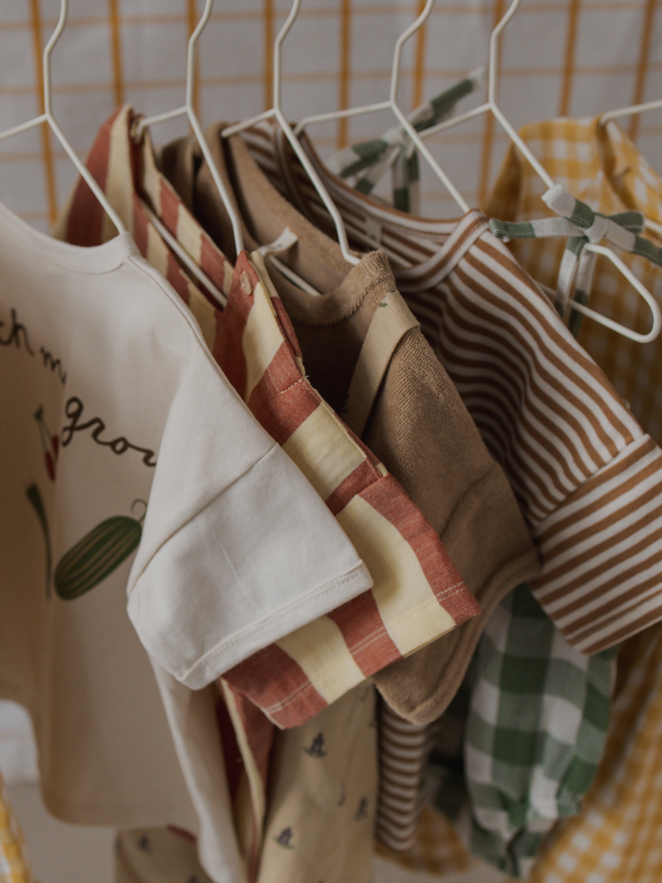 <Organic zoo> Wheat Terry Boxy T-Shirt - DROP1