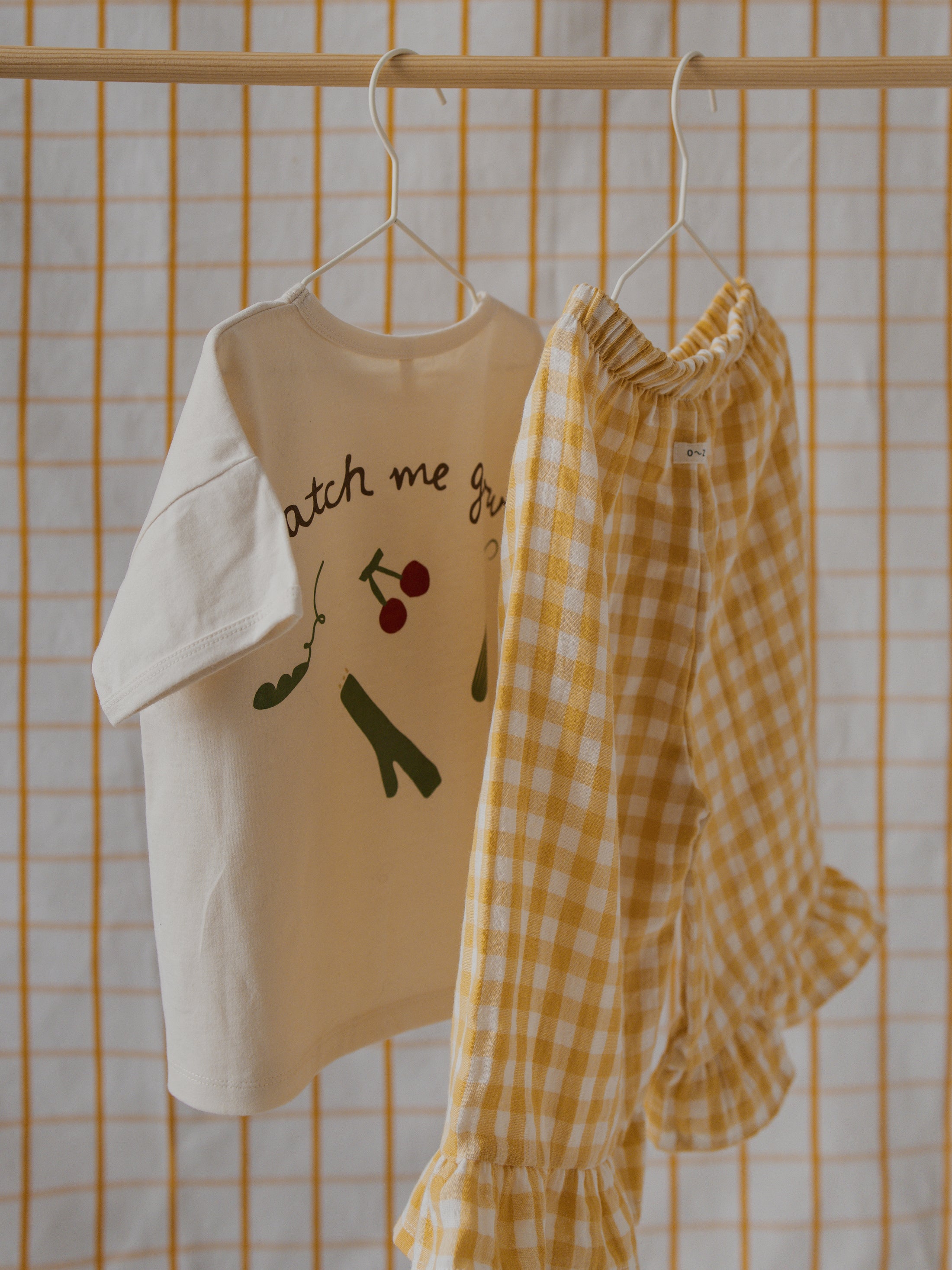 <Organic zoo> Watch Me Grow Boxy T-Shirt - DROP1　