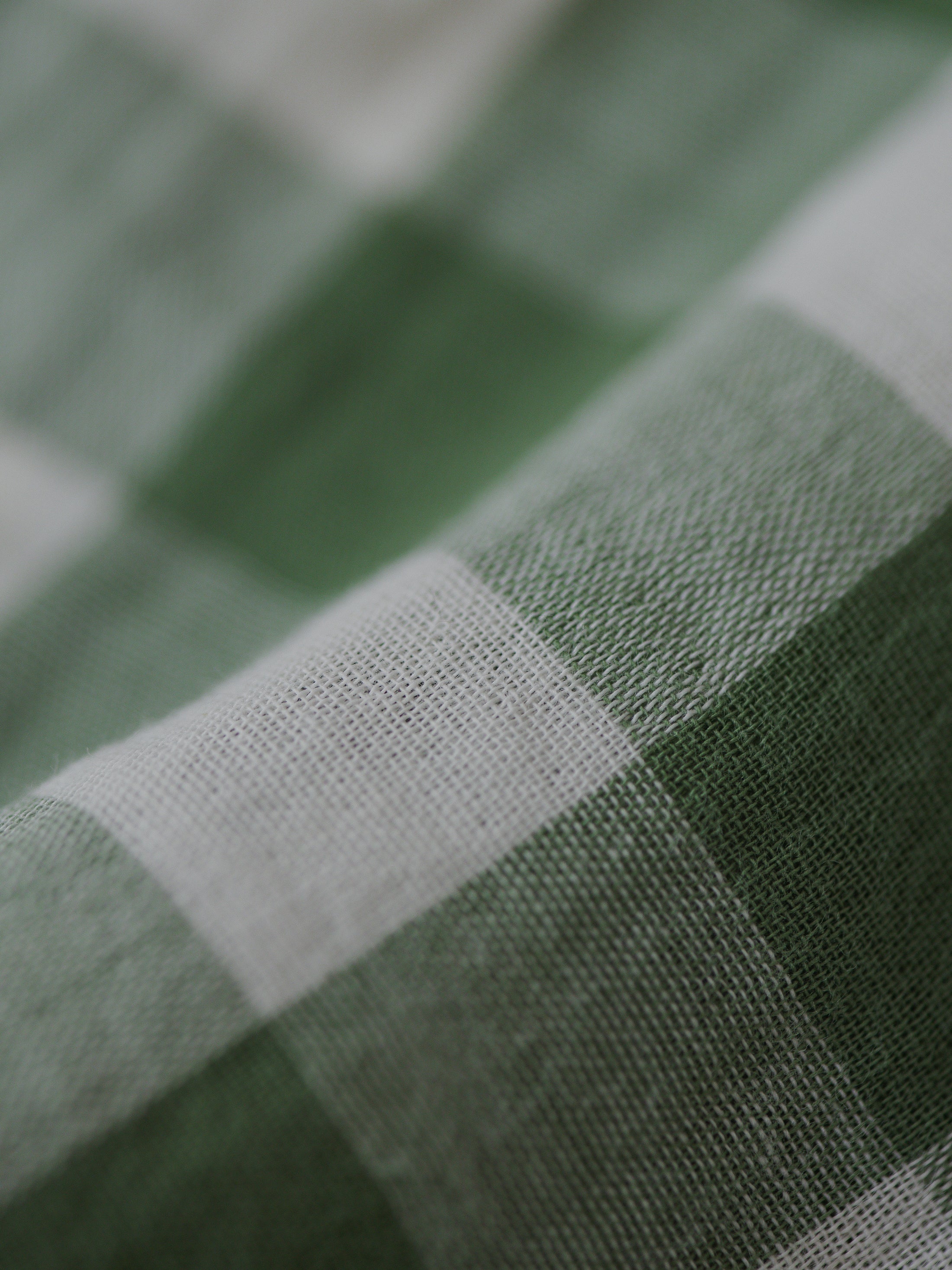 <Organic zoo> Dill Gingham Resort Pants - DROP1　