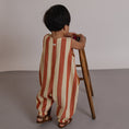 갤러리 뷰어로 이미지로드, <Organic zoo> Tomato Stripes Jumpsuit - DROP1
