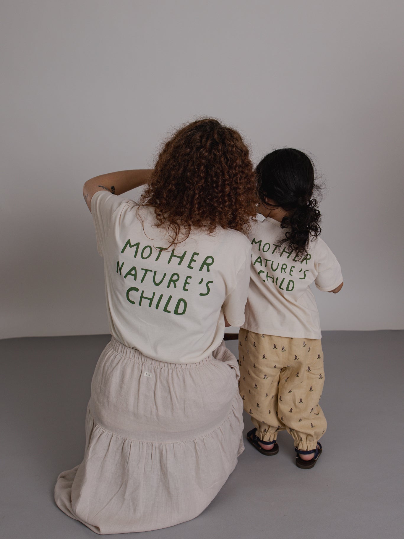 <Organic zoo> Lavender Bloom Gardener Pants - DROP1　