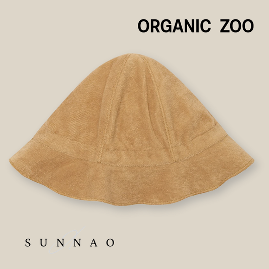<Organic zoo> Wheat Terry Sun Hat - DROP1　
