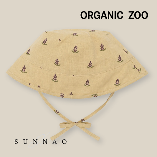 <Organic zoo> Lavender Bloom Bucket Sun Hat - DROP1　