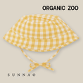 갤러리 뷰어로 이미지로드, <Organic zoo> Honeycomb Gingham Bucket Sun Hat - DROP1
