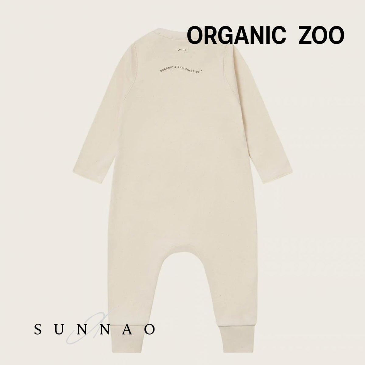 <Organic zoo> Undyed Milk Playsuit