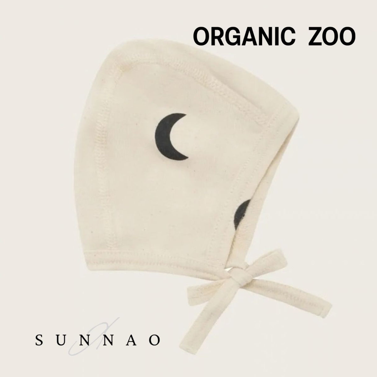 Organic zoo Charcoal Midnight Pixie Bonnet (0M-2Y)