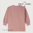 Load image into Gallery viewer, GRAY LABEL Oversized L/S Tee - BLUE GRAY (1-8Y)
